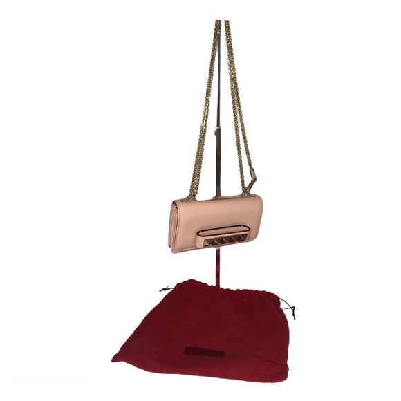 Valentino Garavani vavavoom clutch in light pink - Picture 2 of 6